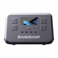 Shinegiant SG300P I Carga inalámbrica I Estación de energía portátil con batería LiFePO4 de 300W y 300Wh