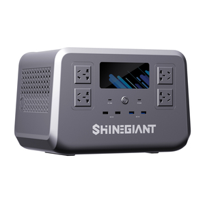 Shinegiant SG500P I Carga inalámbrica I Estación de energía portátil con batería LiFePO4 de 500W y 500Wh