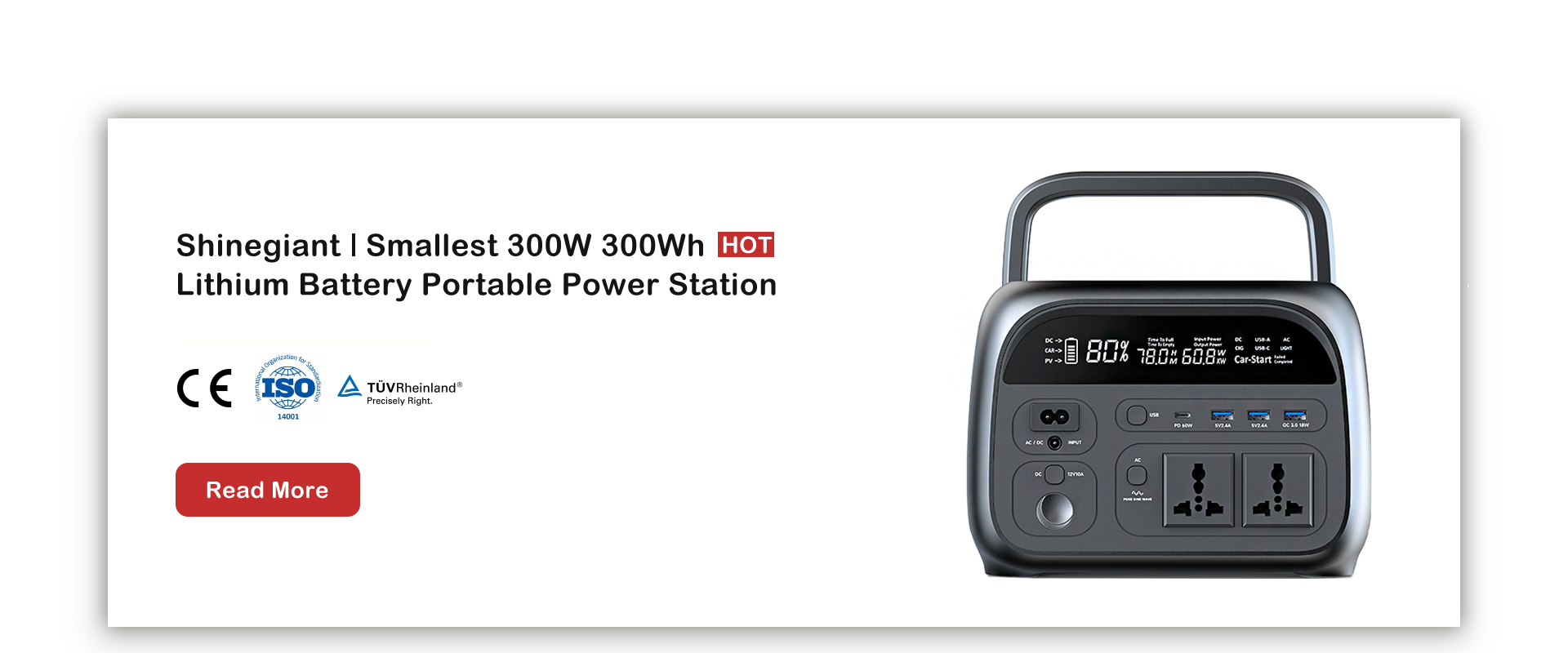 Estación de energía portátil