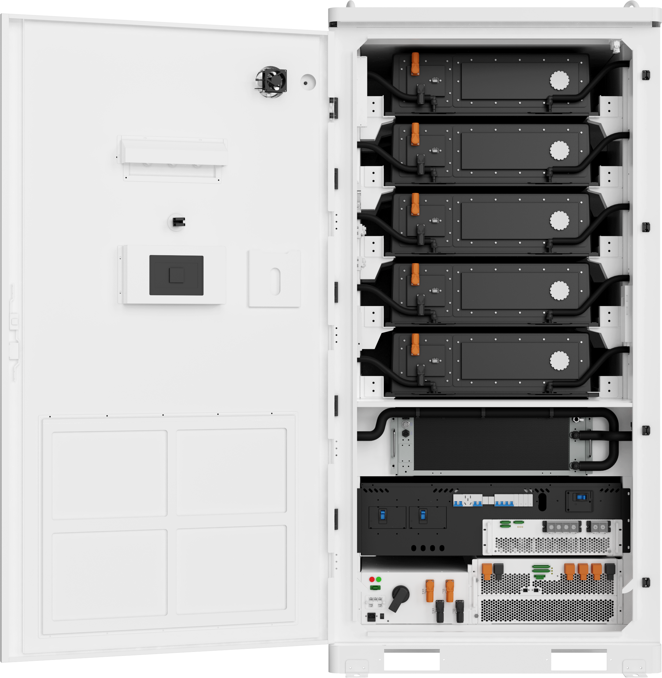  Shinegiant Gabinete de almacenamiento de energía para batería con refrigeración líquida de 125 kW/261 kWh